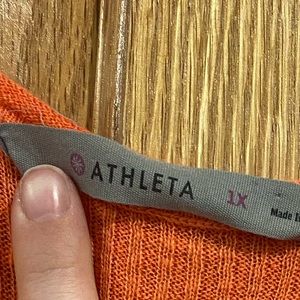 Athleta orange tank